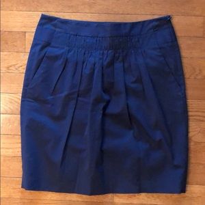 Navy Blue Banana Republic Skirt